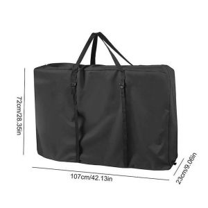 Sac De Rangement Pliable Et Durable Pour Fauteuil Roulant ¿ Résistant À L'eau Et À La Poussière, Léger, Portable, Compatible Avec La Plupart Des Modèles, Idéal Pour Les Voyages - Neuf