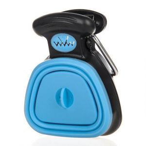 Bleu (L 19+15,5 Cm) Merde Catcher Et Merde Sacs Pliante Portative Toilettes Chien Clip Toilettes Fournitures Pour Animaux De Compagnie - Neuf