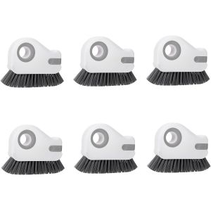 ChenQuanSarl-6 Pcs Nettoyage Rainure Fenetre, 2 En 1 Nettoyage Rail Fenetre De Nettoyage Des Joints, De Nettoyage Pour Rainures De Fenêtre, Coutures De Porte - Neuf