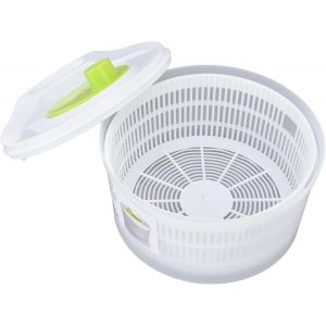 LETNERNY-Essoreuse Égouttoir À Salade 3L, Essoreuse À Fruits Et Légumes Multifonction, Égouttoir À Salade Avec Bol Et Passoire Pour La Cuisson - Neuf