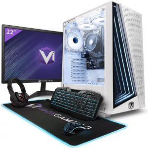 Vibox PC Gamer Complet - Ryzen 3 3200G 4,0 GHz - Carte graphique int&eacute;gr&eacute;e Radeon Vega 8 - 8 Go RAM - 480 Go SSD - Linux - WiFi - Neuf