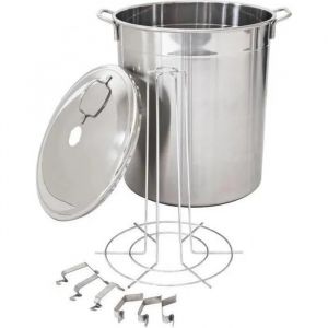 GUILLOUARD - St&eacute;rilisateur - traiteur - 2 en 1 - 37 L / 12 bocaux de 1L - Inox - Neuf