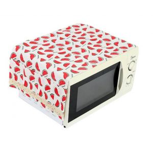 Housse Anti-Poussi&egrave;re Pour Micro-Ondes &Agrave; Imprim&eacute; Past&egrave;que - 35 X 85 Cm, Tissu De Haute Qualit&eacute;, 140 G - Neuf