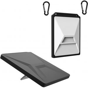 MEVRONISSHOP-tui en silicone Starlink Mini, accessoire avec mousqueton, protection contre la poussi&egrave;re, chutes et rayons du soleil (noir) - Neuf