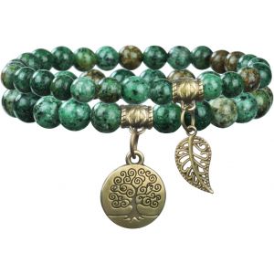 Bracelet En Pierre Naturelle,Pierre De Cristal 8 Mm Spirituel En Pierres Précieuses - Neuf