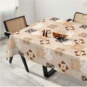 Chenquansarl-Nappe En Toile Cirée Lavable - En Plastique - 100 X 140 Cm - Caroline - Neuf