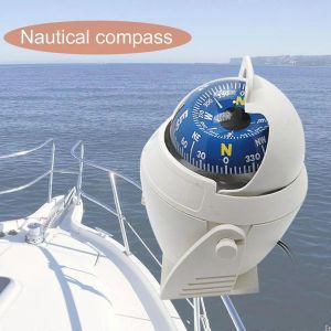Boussole Nautique Marine Marine Militaire Bateau &Eacute;lectronique Navire V&eacute;hicule Boussole De Voiture Positionnement De Navigation Boussole Led De Haute Pr&eacute;cision - Neuf