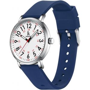 Ik Easy Timing Montre Hommes Femmes Temps De Lecture Facile Changement Bracelet Avec D&eacute;gagement Rapide.[J802] - Neuf