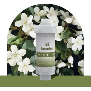 Filtre de douche - Filtre &agrave; eau - Vitamine C - Pour &eacute;liminer l'eau dure - &Eacute;limination du fluorure et du chlore - Nettoyage de la peau - Eau douce et sans germes - Pommeau de douche - Filtre calcaire - Neuf