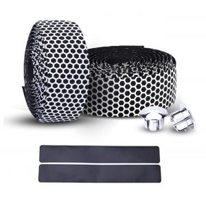 Ruban De Guidon Universel Antidérapant Avec Bouchon Pour Accessoires,Guidoline Facile À Poser,Guidon De Vélo De Route.[I197] - Neuf