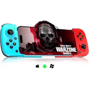 Manette De Jeu Sans Fil Pour Iphone/Android/Pc,Bluetooth Mobile Gamepad Joystick Pour Iphone 14/13/12/11,Samsung - Neuf