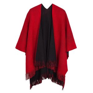Poncho D'hiver Vintage Pour Femme, Cape, Chale, Cardigan, Manteau - Neuf