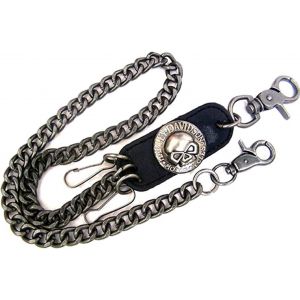 CAUC-Chaine Portefeuille Biker, D&eacute;cor Hommes Portefeuille Cha&icirc;ne Hip Hop Pantalon Punk Cha&icirc;ne - Neuf