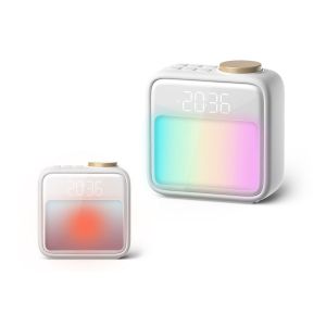 R&eacute;veil num&eacute;rique avec veilleuse et machine &agrave; sons pour gros dormeurs - Neuf