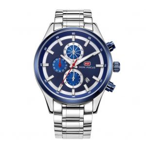 Mini Focus &Agrave; La Mode Hommes Lumineux &Eacute;tanche &Agrave; Quartz Mouvement Bracelet Bracelet Montre(03) - Neuf