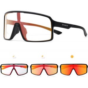 Subzonal-Lunette De Cyclisme Photochromique Homme Lunette V&eacute;lo Route Tr90 Cadre Lunette Vtt Femme Transparente Lunette Cycliste Protection Uv400 Pour Le Cyclisme, La Course &Agrave; Pied Et Les Sports De Pl - Neuf