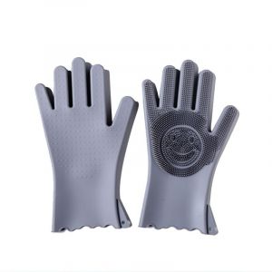 paires de gants de nettoyage ménagers ¿ Gants de cuisine réutilisables, imperméables et antidérapants (taille M) - Neuf