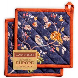 Kelim Lot De 2 Pots &Agrave; Passant R&eacute;sistant &Agrave; La Chaleur Pour Barbecue Cuisine Cuisine Cuisine Griller Micro-Ondes Barbecue (Infinity,20cm X 20cm) - Neuf