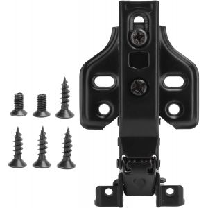 Charni&egrave;re Encastr&eacute;e, Charni&egrave;re de Porte de Cadre en Aluminium Muet Hydraulique, Quincaillerie Armoire de Garde Robe Sans Poin&ccedil;on pour la Cuisine, Charni&egrave;res de Placard &agrave; Fermeture Automa - Neuf