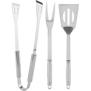 Outils de barbecue Ensemble d'ustensiles de barbecue en acier inoxydable Pinces de fourchette de barbecue Accessoires de barbecue Fourchettes pour barbecue et cuisine - Neuf