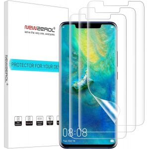 JGD-2 Pi&egrave;ce Compatible pour Huawei Mate 20 Pro Protecteur d'&eacute;cran [Soutien Reconnaissance d'empreintes] [Couverture maximale] [Pas de Bulles] Digitales TPU 3D Protecteur d'&eacute;cran Souple - Neuf
