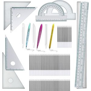 Moules En R&eacute;sine Silicone - 3 Stylos Avec 100 Recharges, 4 Moules Pour R&egrave;gle - Kit De Bricolage Pour Artisanat - Neuf