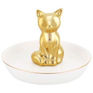 Hjlian Support A Bagues Pour Bijoux, Colliers, Bracelets, Presentoir, Decoration D'interieur, Dore - Neuf