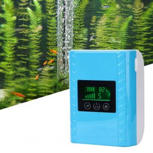 Hjlian Pompe A Oxygene Intelligente Avec Double Sortie D'air Pour Aquarium Us 100-240ve7-B 8 W - Neuf