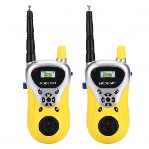 Lot De 2 Talkies-Walkies Radio A Distance Pour Interaction Parent-Enfant, Interphone, Jouet D'exterieur Pour Enfants - Neuf