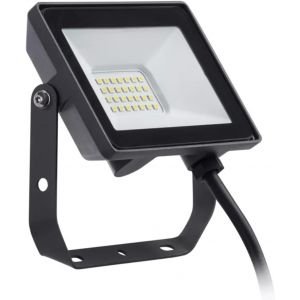 Asfasfq-Projecteur Led Pour Extérieur, 20 W, Non Réglable, Lumière Blanche Neutre (4000 K), 1900 Lumens, Optique Symétrique En Verre Trempé, Aluminium, Ip65, Ik06, Classe I, Durée De Vie De 35 000 H - Neuf