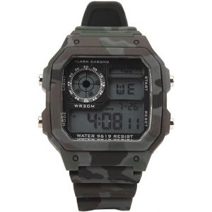 Montre Num&eacute;rique,Montre De Sports De Plein Air Multifonctions,Montre Chronographe &Eacute;tanche Lumineuse Carr&eacute;e Pour Femmes Hommes - Neuf