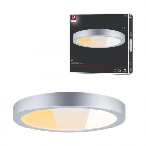 Panneau Led Abia 2 White Select D&eacute;tecteur De Mouvement Cr&eacute;pusculaire (Hf) Rond 300mm 14w 1000lm 2700 - 4000k Chrome Mat - Neuf