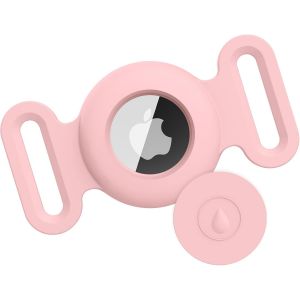 Airtag Étuis Collier pour Chien et Chat,Coque en Silicone Étanche pour Apple AirTag GPS Finder,1pc Housse de AirTag Protection pour Pet Colliers de Compagnie Anti-Perte Porte-clés AirTag.[O20] - Neuf