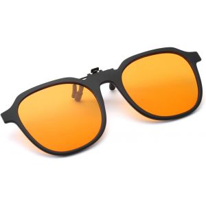 Lunettes De Soleil Polarisées Pour Femme Homme Clip Solaire Pour Lunettes De Vue Lunettes De Soleil Polarisées À Clipser Anti Reflet, 52mm - Neuf