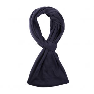 Echarpe Thermique Unisexe Pour Homme Et Femme, Couleur Unie, Avec Poche Zippee (Gris Fonce) - Neuf