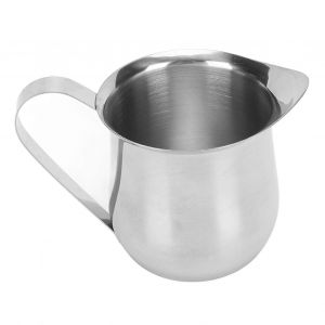 Pichet À Mousse De Lait En Acier Inoxydable Tasse À Mousse De Lait Ergonomique Pichet À Vapeur Pour Café 5oz - Neuf