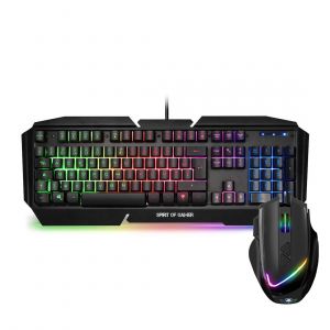 Pack Gamer Clavier Souris Tapis Gaming Battle Royale PRO M3-K5 - Neuf