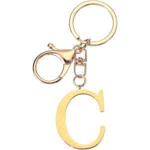 KAL-Porte-Clés Avec Lettre Initiale, Lettre De A À Z, Porte-Clés Mignon En Métal Pour Sacs À Main - Neuf