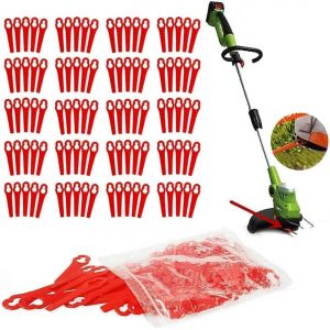 YEMAESRE-Lot De 120 Lames De Rechange En Plastique Pour Tondeuse À Gazon Sans Fil - Neuf