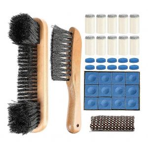 Brosse Et Brosse À Rail Kit De Brosse De Nettoyage En Bois Équipement De Billard Accessoires - Neuf