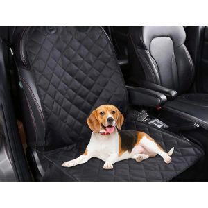 Housse de si&egrave;ge avant de voiture pour animaux de compagnie, antid&eacute;rapante et imperm&eacute;able, pour chiens et chats - Neuf