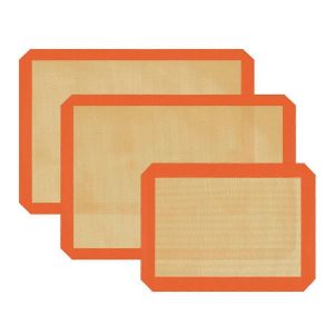 Tapis De Cuisson En Silicone Set De 3,Plaque À Biscuits Pour Tapis De Cuisson En Silicone - Neuf