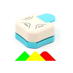 Perforatrice D'angles 3 En 1 Pour Papier, Photos Et Scrapbooking - Blanche - Neuf