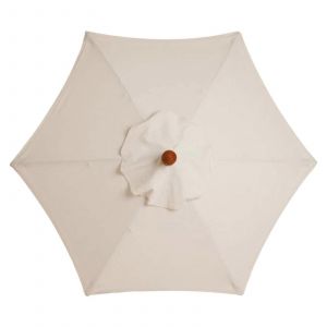 6.3 pi Parapluie de Patio de Remplacement de la Canop&eacute;e, Compatible Avec le March&eacute; des Parapluies, marquise Ext&eacute;rieure Pour Jardin au bord de la Piscine - Neuf