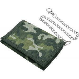 TRAHOO-HenGBird Biker Portefeuille Homme Cha&icirc;ne - Portefeuille Sport ID Cr&eacute;dit - Neuf