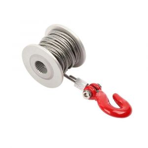 25t Winch Drum Rc Rock Crawler Steering Gear Winch Upgrade Accessoires - Neuf