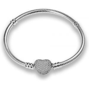 Eryi-925 Argent Chaîne Serpent Bracelet Pour Pandora Convient Pour Charms Européens Bracelet Perles Cadeau Pour Les Femmes - Neuf