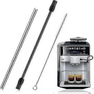 Kit De Tuyau De Remplacement Et Brosse De Nettoyage Compatible Pour Machines À Café Bosch Veroaroma,Siemens Eq.6 (Gris Foncé) - Neuf