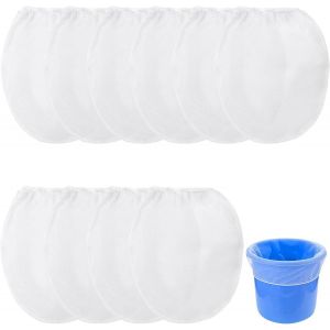Lot de 10 sacs filtrants à peinture-1 gallon-Sacs en maille fine- s-Filet en nylon à mailles fines-Pour le jardinage de peinture - Neuf