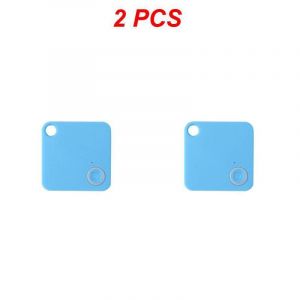 Smart Key Finder Mini GPS Tracker Device,Car Motor Alarm,Tile Wallet,Alarm Locator,Realtime Kids,Pets Tracker,prédire- Style D 2pcs - Neuf